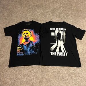 John Carpenter Halloween Michael Myers T-shirt bundle